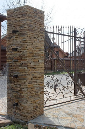 Kamenclub.ru: Песчаник (хворост) art PSG-5-06  купить в Туле    1 900 руб/кв.м   фото КАМЕНЬ КЛУБ