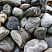 Kamenclub.ru: Речной валун Кабанчик фр.300-500 мм.  купить в Туле крупный природный камень галька серый, темно-серый речной валун галечник масштабный 7000 руб/т   фото КАМЕНЬ КЛУБ