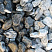 Kamenclub.ru: Щебень галтованный черный (мрамор) фр. 50-100 мм.  купить в Туле мрамор черный с белыми прожилками щебень ландшафтный мраморный 15000 руб/т   фото КАМЕНЬ КЛУБ