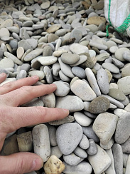 Галька черноморская фр. 40-70 мм.  купить в Туле фото Камень Клуб