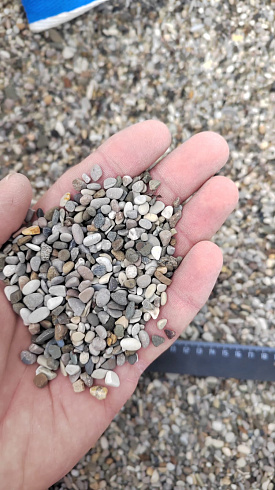 фото Галька черноморская фр. 3-5 мм. купить в Туле  в интернет-портале КАМЕНЬ КЛУБ