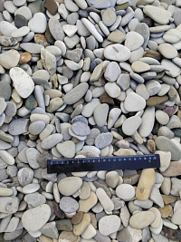 Галька черноморская фр. 20-40 мм.  купить в Туле фото Камень Клуб
