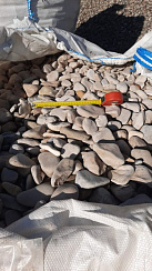 Галька каспийская фр. 40-70 мм.  купить в Туле фото Камень Клуб