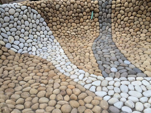 Kamenclub.ru: Песчаник ядра, фр. 100-300 мм  купить в Туле песчаник бежевый серый рыжий речная галька 5 000 руб/т   фото КАМЕНЬ КЛУБ