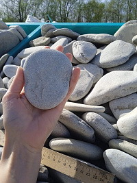 Галька черноморская фр. 100-150 мм.  купить в Туле фото Камень Клуб