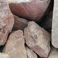 Яшма красная  (фр. 70-100 мм) фото Камень Клуб  купить в Туле