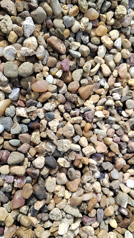 Kamenclub.ru: Галька окат (серо-желтая) фр.5-10 мм. купить  в Туле галька речная рыжий, желтый, рыжий, серо-желтый речная окатанная галька декоративная 5000 руб/т   фото КАМЕНЬ КЛУБ