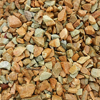 Kamenclub.ru: Щебень крошка желтый (ЗЛАТОЛИТ) фр. 40-70 мм.  купить в Туле златолит мрамор бежевый, золотистый, желтый декоративный щебень  12000 руб/т   фото КАМЕНЬ КЛУБ