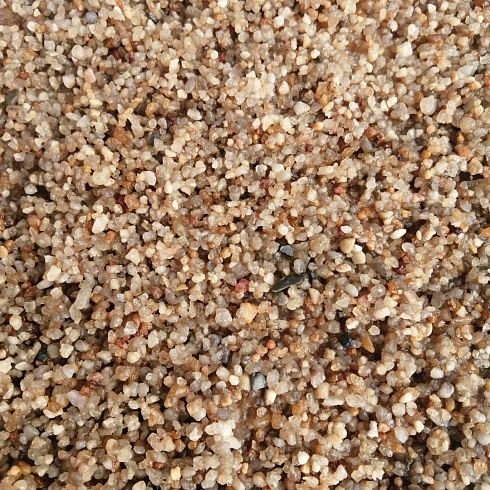 Кварцевый песок сухой фракцинированный фр. 1,6-4 мм.  купить в Туле фото Камень Клуб