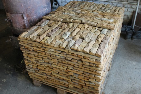 Kamenclub.ru: Песчаник (плитка) art PSG-5-02  купить в Туле    2400 руб/кв.м   фото КАМЕНЬ КЛУБ