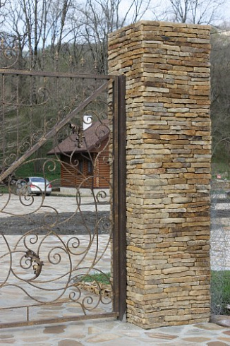 Kamenclub.ru: Песчаник (хворост) art PSG-5-06  купить в Туле    1 900 руб/кв.м   фото КАМЕНЬ КЛУБ