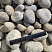 Kamenclub.ru: Галька речная окат (серо-белая) фр. 70-120 мм купить  в Туле галька галечник бело-серая, серо-белая, серая, белая речная природная галька  8000 руб/т   фото КАМЕНЬ КЛУБ