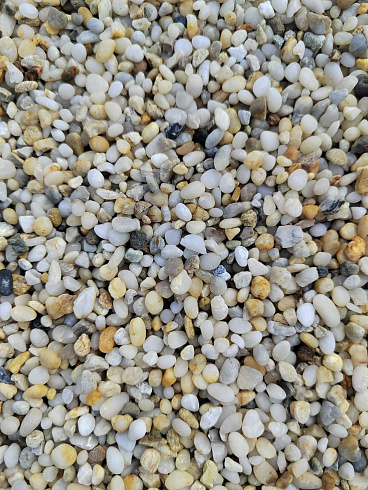фото Галька крымская жемчужная фр. 3-5 мм. купить в Туле  в интернет-портале КАМЕНЬ КЛУБ