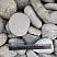 Kamenclub.ru: Галька речная окат (темно-серая) фр. 70-150 мм. купить  в Туле галька речная темно-серая, синяя, серая речная галька округлая  8000 руб/т   фото КАМЕНЬ КЛУБ