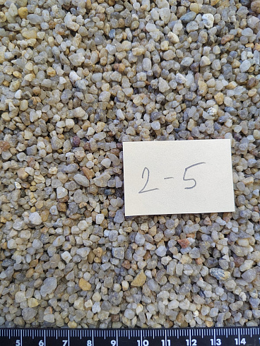 Кварцевый песок для площадок фр. 2-5 мм.  купить в Туле фото Камень Клуб
