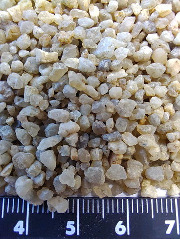 Кварцевый песок сухой фракцинированный фр. 1,6-4 мм.  купить в Туле фото Камень Клуб