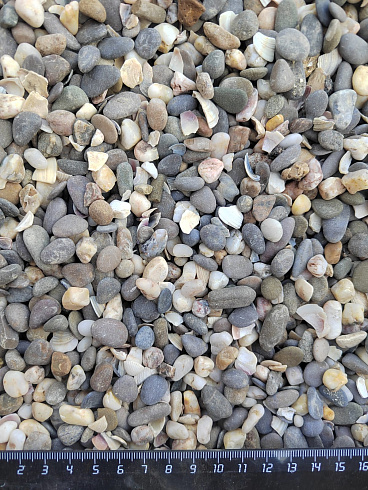 фото Галька крымская прибрежная фр. 5-10 мм. в интернет-портале КАМЕНЬ КЛУБ