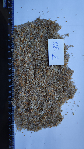 Кварцевый песок для площадок фр. 0,8 - 2 мм.  купить в Туле фото Камень Клуб