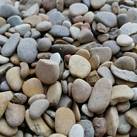 Галька каспийская фр. 3-10 мм.  купить в Туле фото Камень Клуб