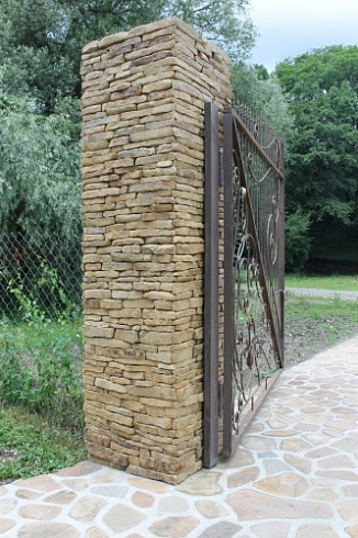 Kamenclub.ru: Песчаник (хворост) art PSG-5-06  купить в Туле    1 900 руб/кв.м   фото КАМЕНЬ КЛУБ