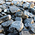 Kamenclub.ru: Щебень галтованный черный (мрамор) фр.20-40 мм.  купить в Туле мрамор черный с белыми прожилками мрамор окатанный округлый 15000 руб/т   фото КАМЕНЬ КЛУБ