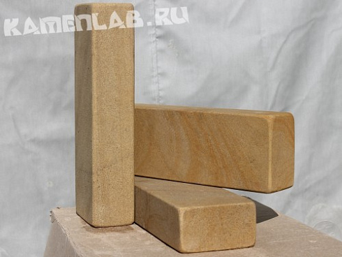 Kamenclub.ru: Бордюр садовый (песчаник) art PSG-B-01  купить в Туле    500 руб за 1 мп   фото КАМЕНЬ КЛУБ