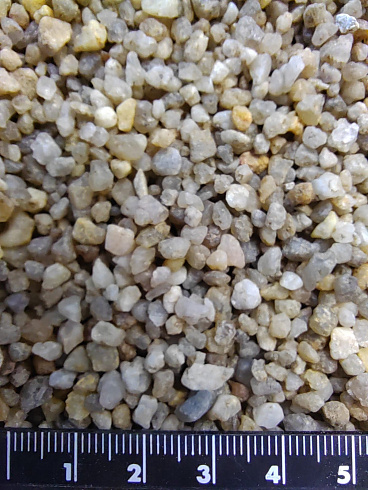 Кварцевый песок для площадок фр. 2-5 мм.  купить в Туле фото Камень Клуб